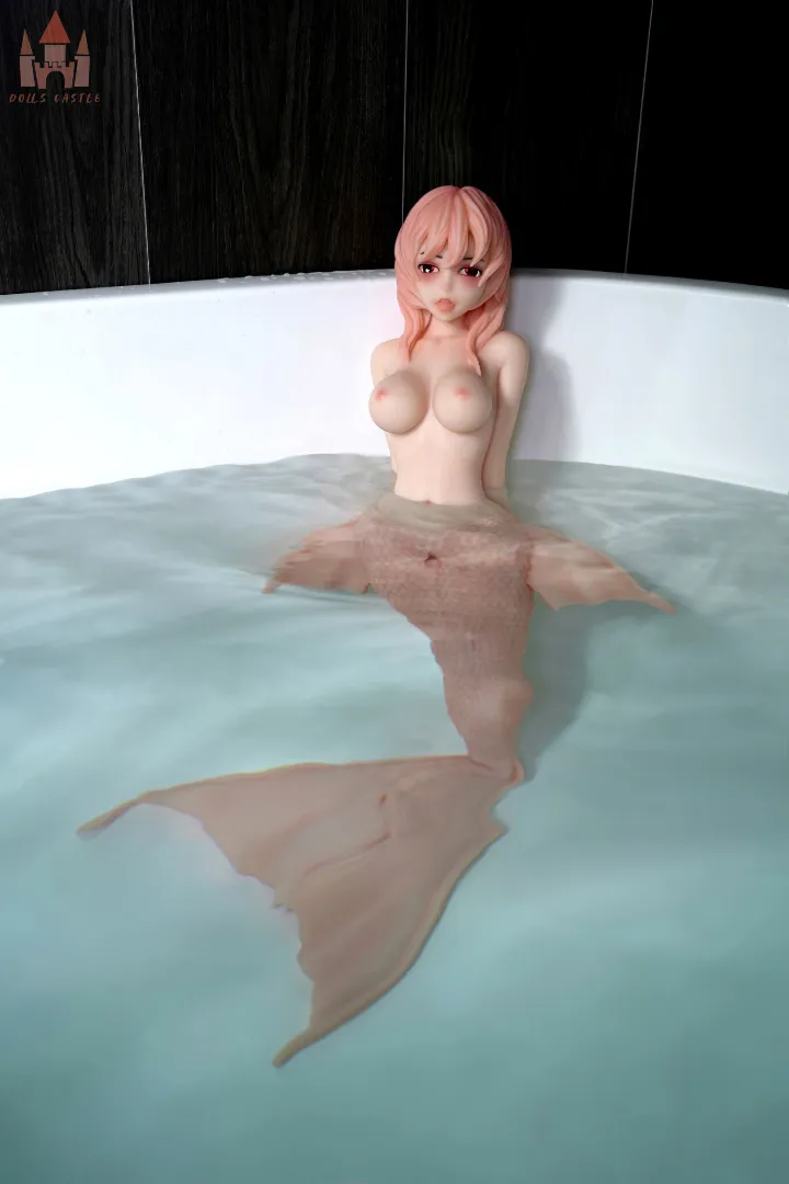 80cm (2ft7) N/A Fantasy Silicone Sex Doll Mermaid, Head #Mermaid